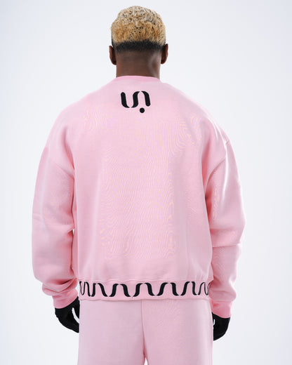 Pink crewneck