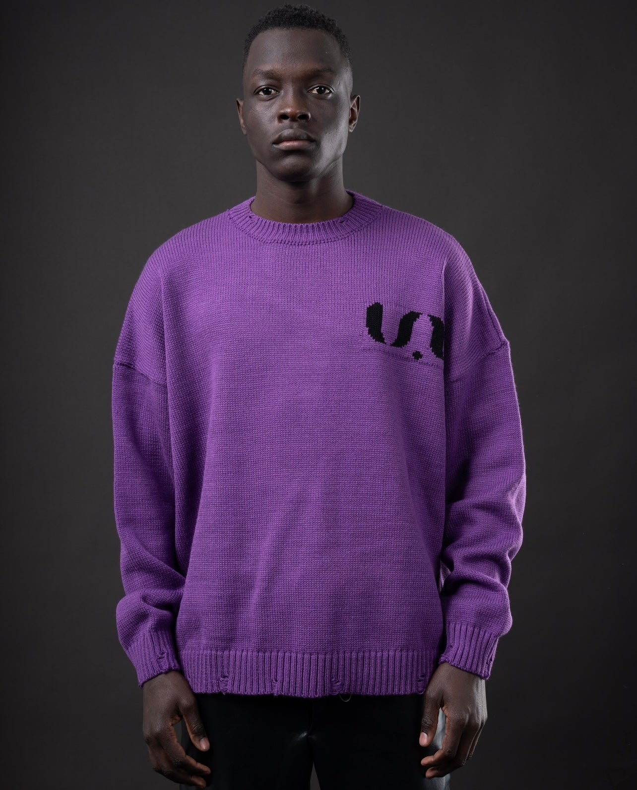 Violet Knit Sweater